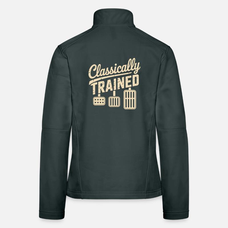 Classically Trained Auto Schaltgetriebe Frauen Softshelljacke