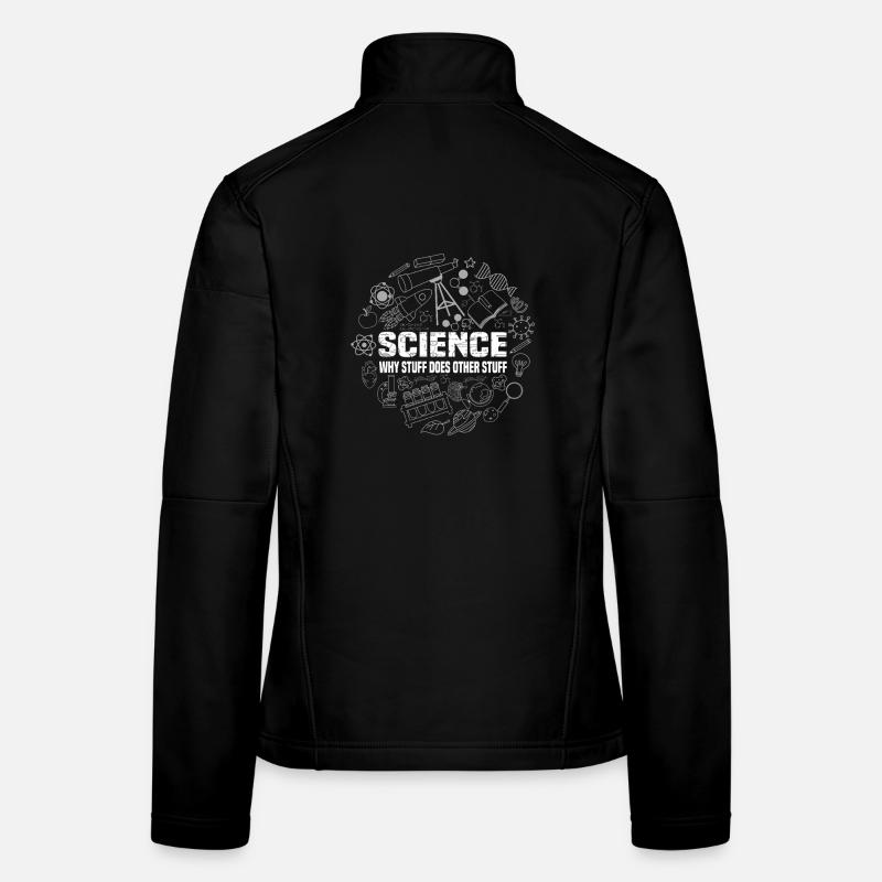 Science and Doodles: Tools and Curiosities Women's Softshell Jacket