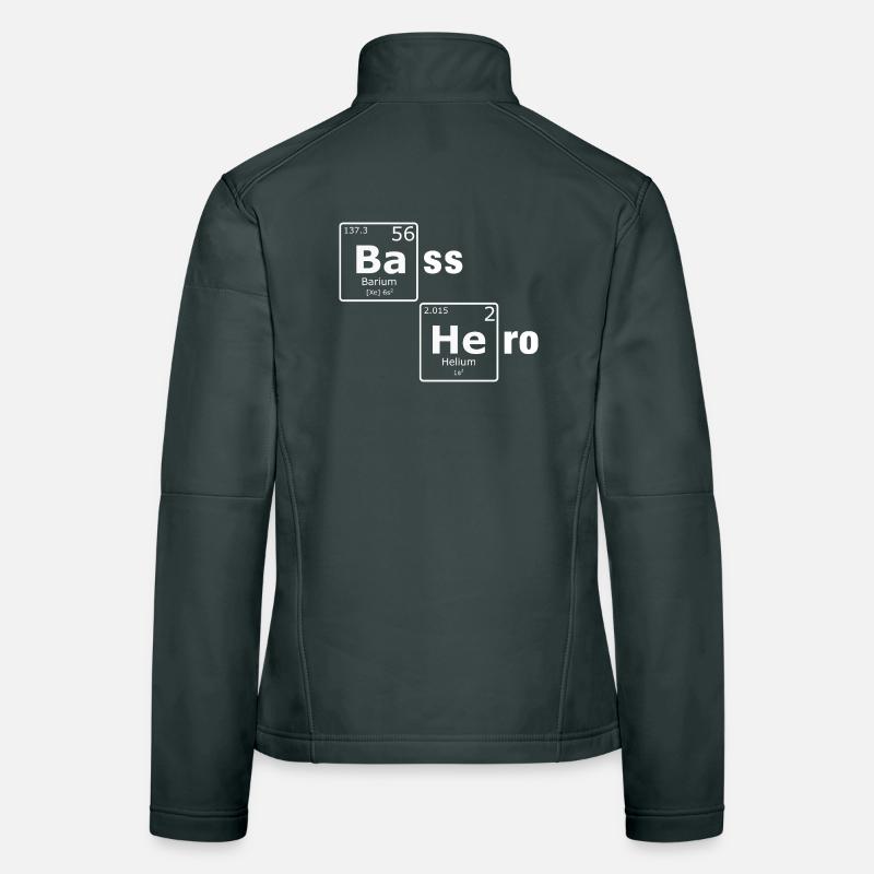 Bass Hero PSE Periodensystem Elemente Nerd Frauen Softshelljacke