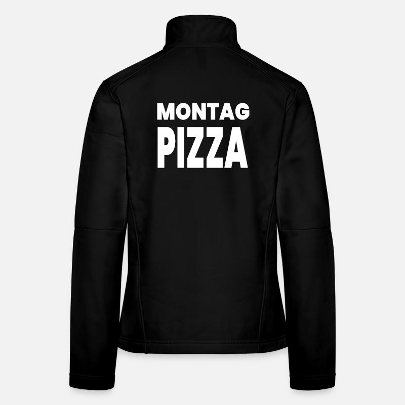 Pizza Frauen Softshelljacke