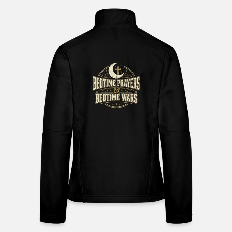 La sieste, c’est mon moment de calme Café de maman chrétienne Veste en tissu softshell Femme