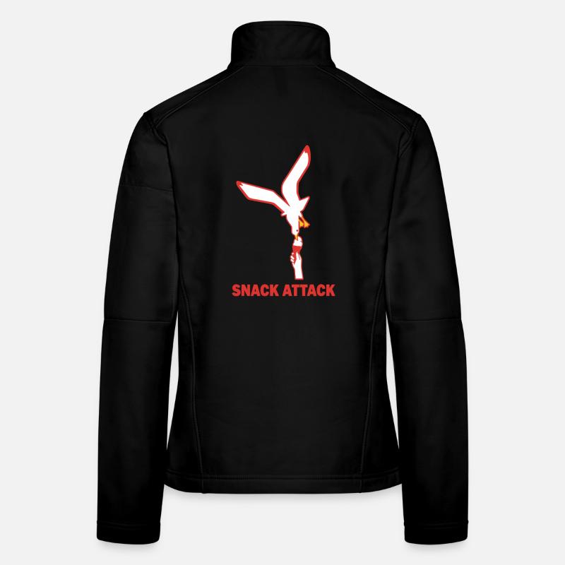 Snack Attack Möwe Eis Women's Softshell Jacket