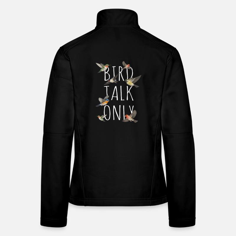 Bird Watching Birding Bird Watcher Bird Nerd Women's Softshell Jacket