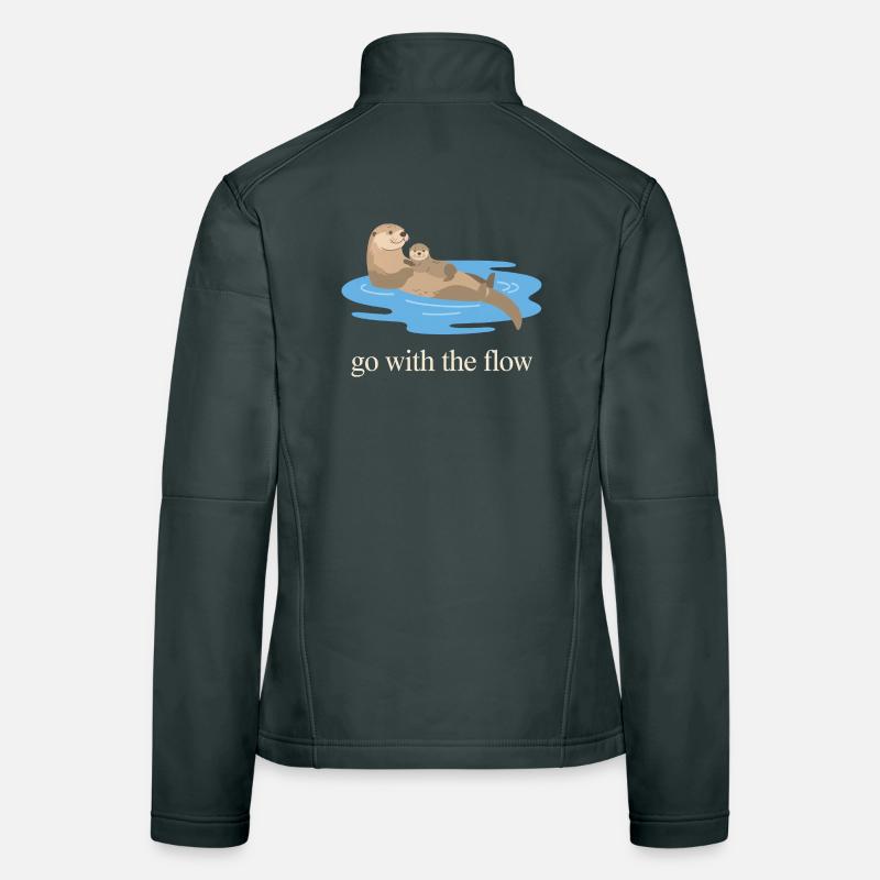 Optez pour le Flow Otter Duo Veste en tissu softshell Femme