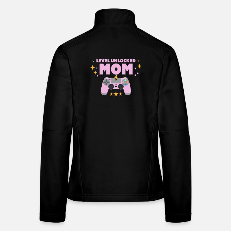 Level unlocked: Mom Women's Softshell Jacket