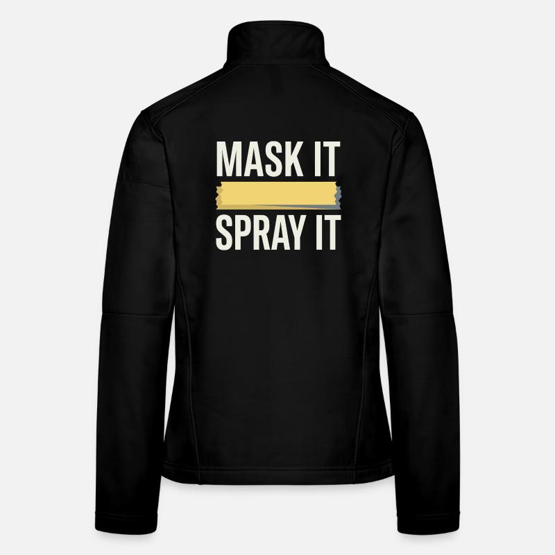 Car Body Workshop Car Body Technician Women's Softshell Jacket
