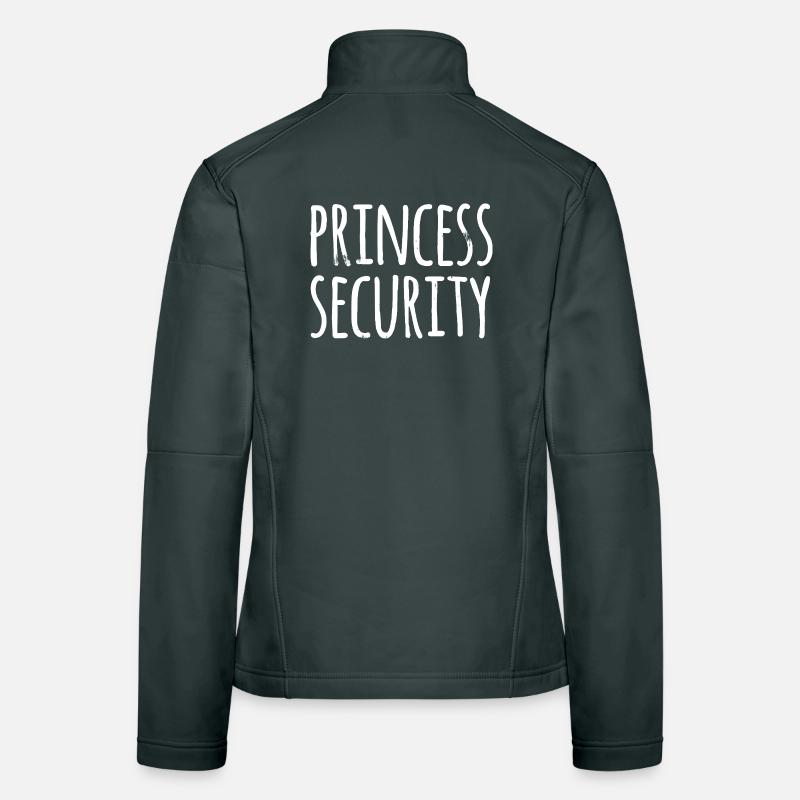 Princess Security Typografie Frauen Softshelljacke