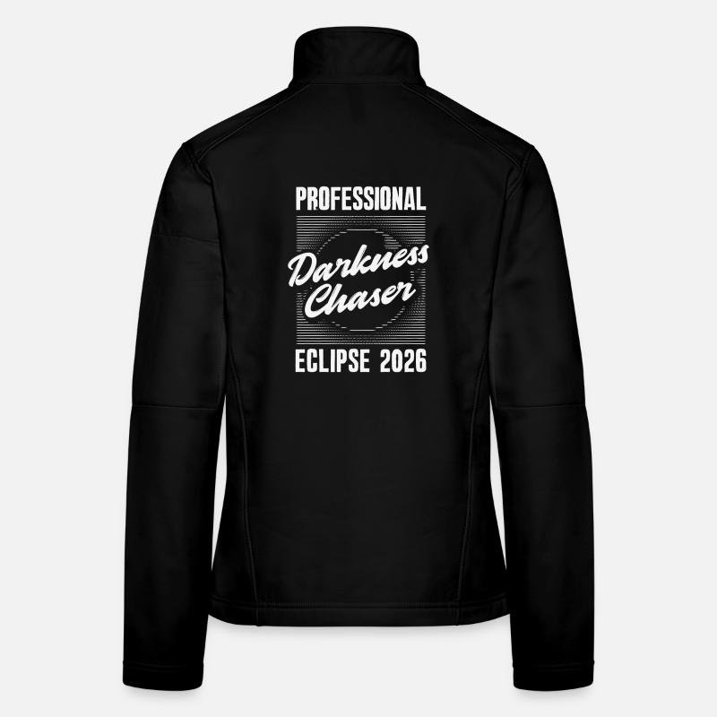 Éclipse solaire 2026, 12 août Veste en tissu softshell Femme