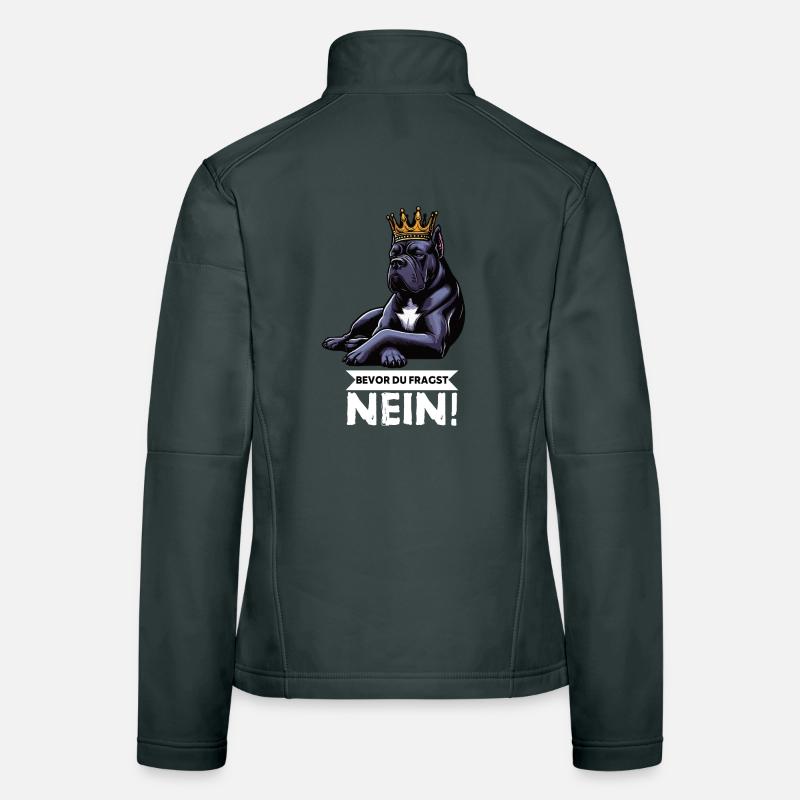 Bevor Du Fragst Cane Corso Cane Corsos Corsohalter Frauen Softshelljacke