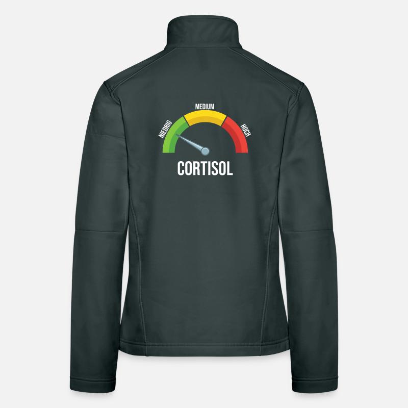 Cortisol Meter Women's Softshell Jacket
