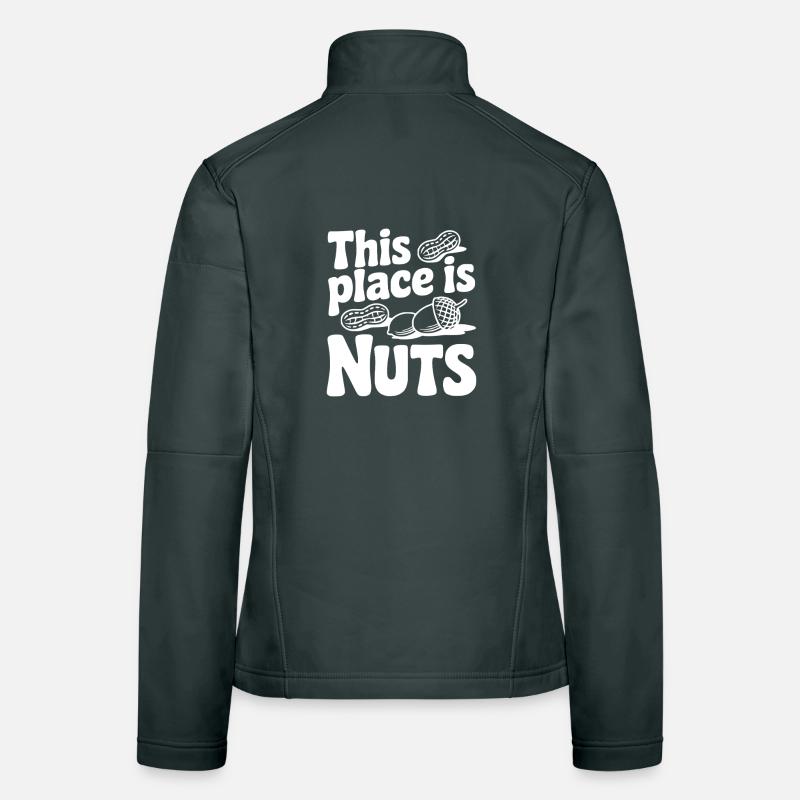 This Place is Nuts Women's Softshell Jacket