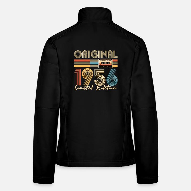 70. Geburtstag, 70 Jahre, Original 1956 Frauen Softshelljacke