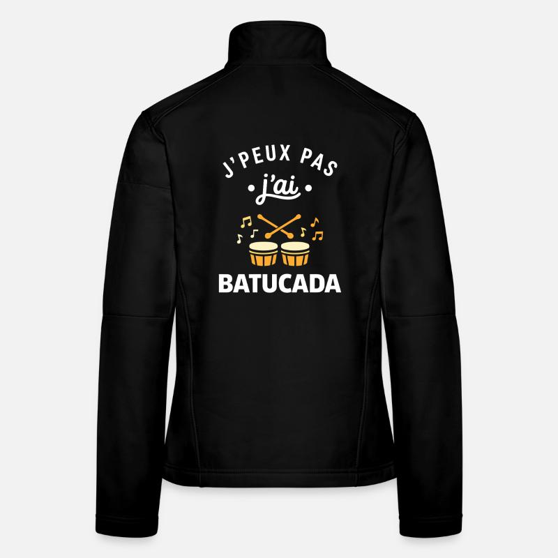 J'peux pas j'ai Batucada Veste en tissu softshell Femme