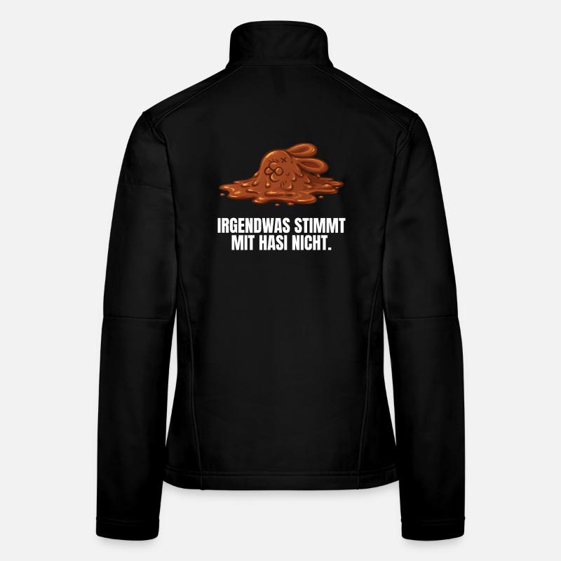 Irgendwas stimmt mit Hasi nicht Frauen Softshelljacke