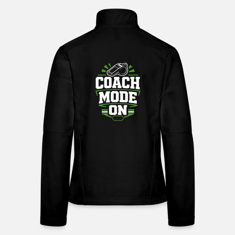 Fußballtraining Jugend-sport-trainer Frauen Softshelljacke