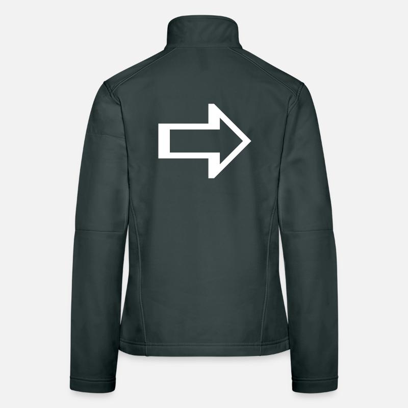 Arrow right left Icon Women's Softshell Jacket