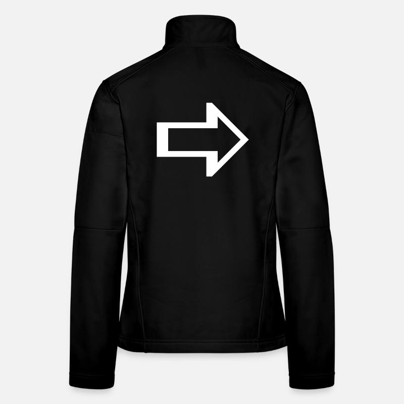 Arrow right left Icon Women's Softshell Jacket