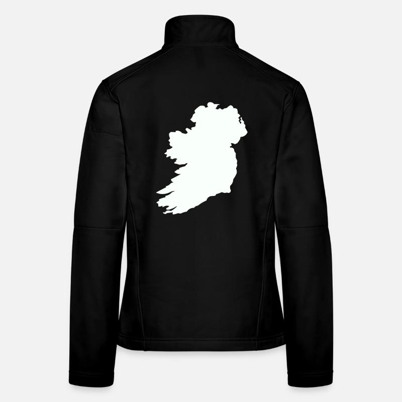 irland_country Veste en tissu softshell Femme