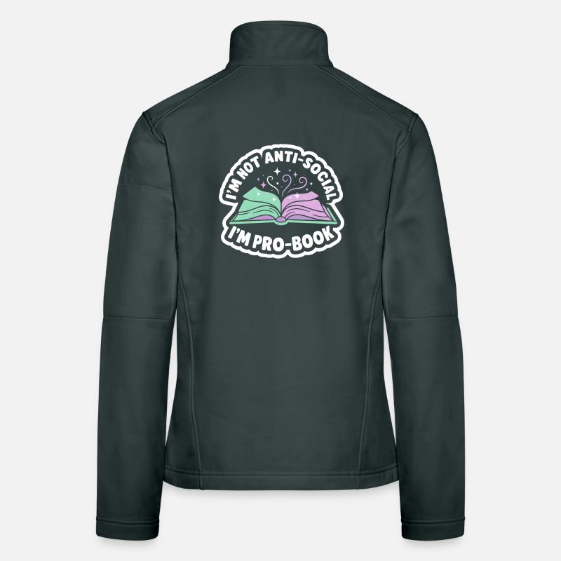 Bookish Saying - Sweet Reader Gift Women's Softshell Jacket