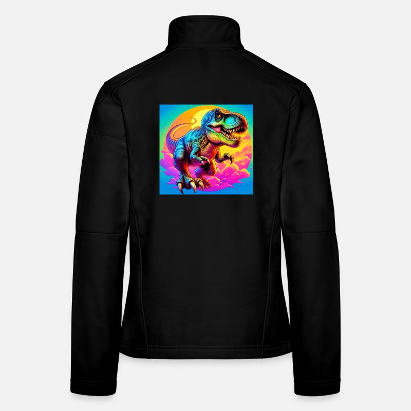 Dinosaurier Frauen Softshelljacke