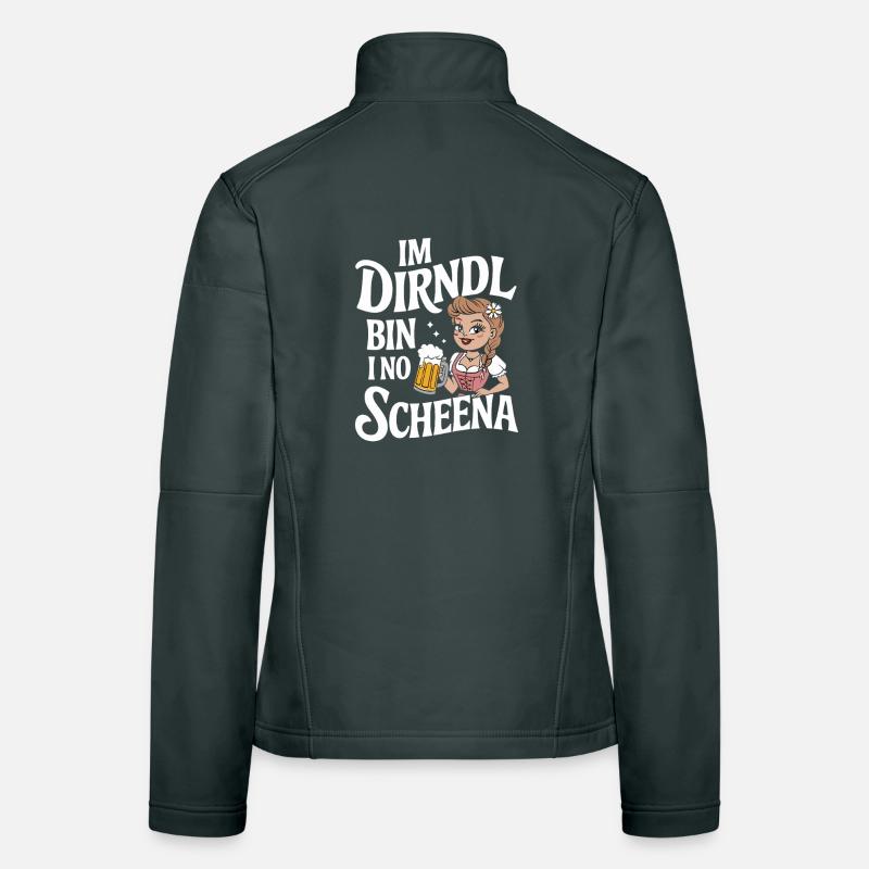Dirndl Bierfest Charm Frauen Softshelljacke