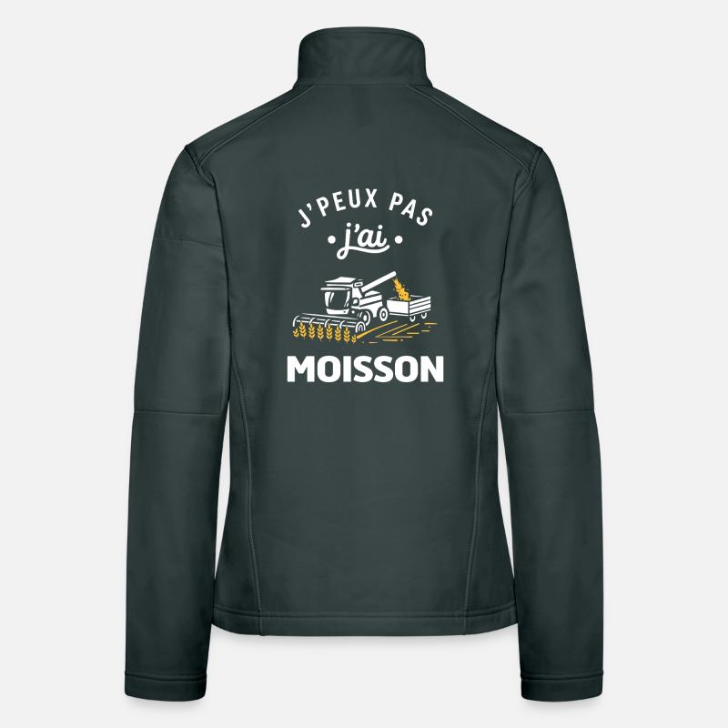 J'peux pas j'ai moisson Veste en tissu softshell Femme