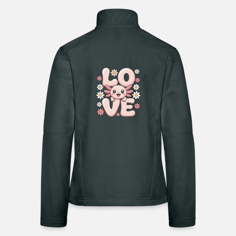 Love Bloom Cute Maskottchen Frauen Softshelljacke