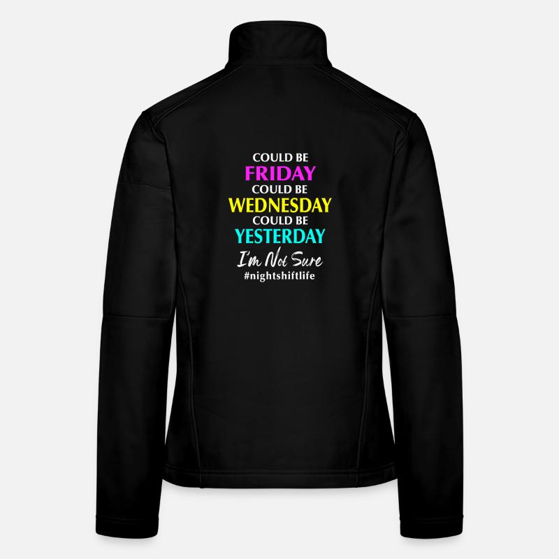 Infirmière de nuit à l’hôpital Veste en tissu softshell Femme