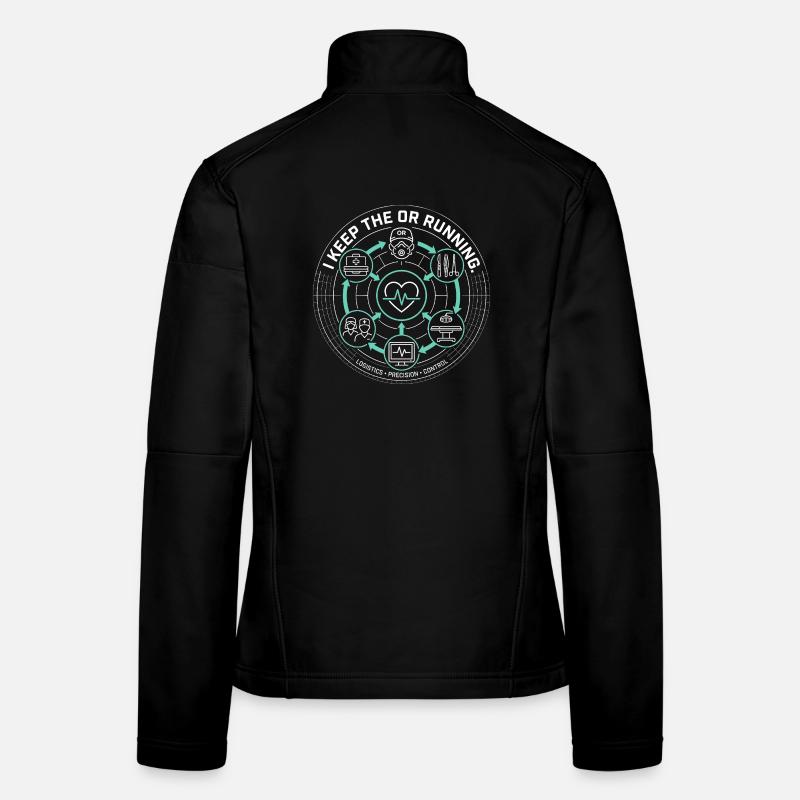 I Keep The OR Running  - Medizintechnik Frauen Softshelljacke