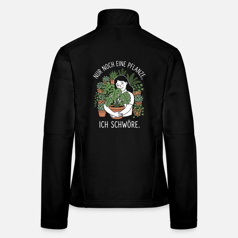 Nur noch eine Pflanze - Urban Jungle Design Frauen Softshelljacke