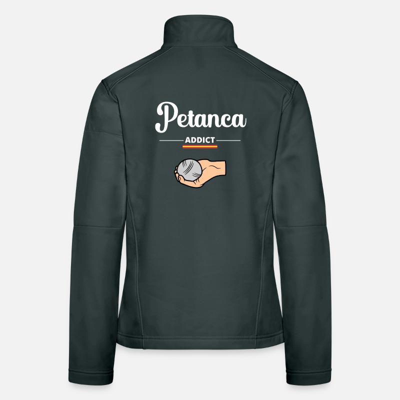 Petanque Addict Spanien Frauen Softshelljacke