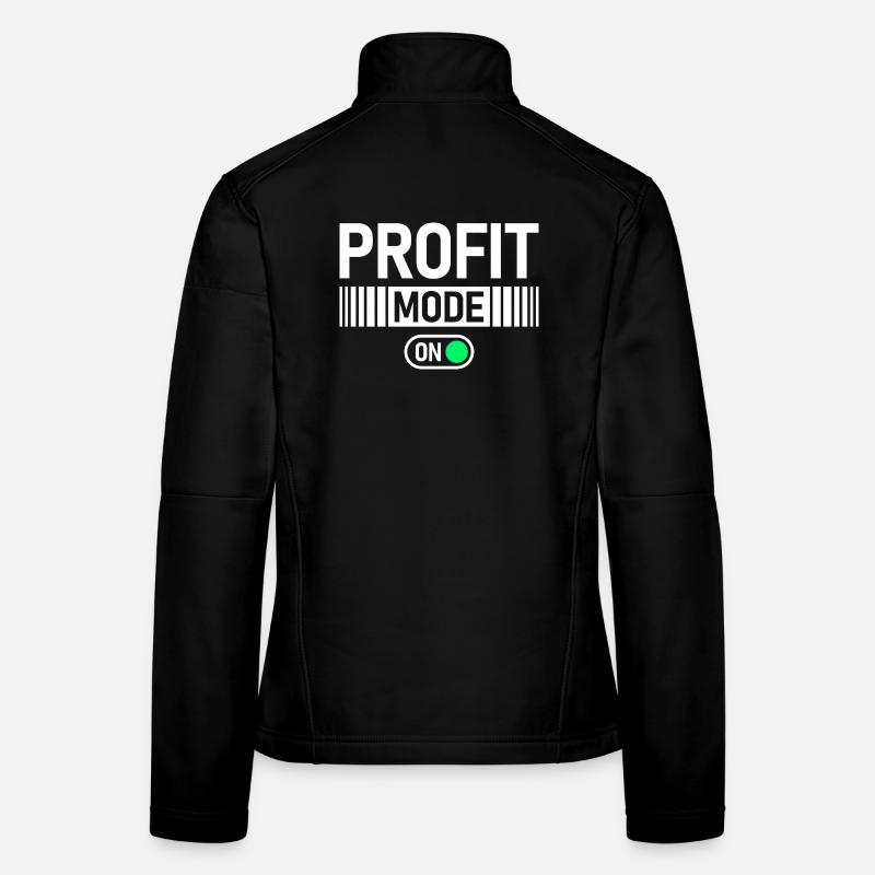 Mode profit sur Bourse Trader Veste en tissu softshell Femme