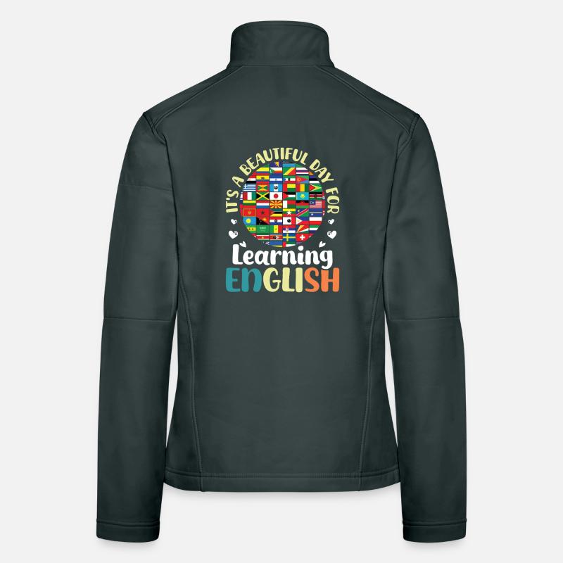 ELL Teacher English Language Women's Softshell Jacket