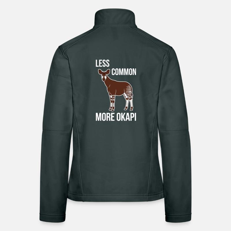 Okapi-liebhaber Okapi-tier Seltene Tierweltliebe Frauen Softshelljacke