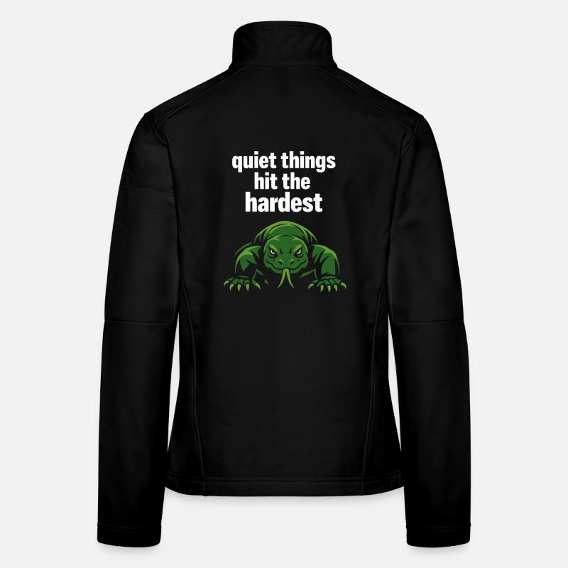 Komodo dragon lover Women's Softshell Jacket