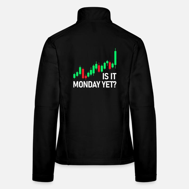 C’est déjà lundi ? Trader à la Bourse Veste en tissu softshell Femme