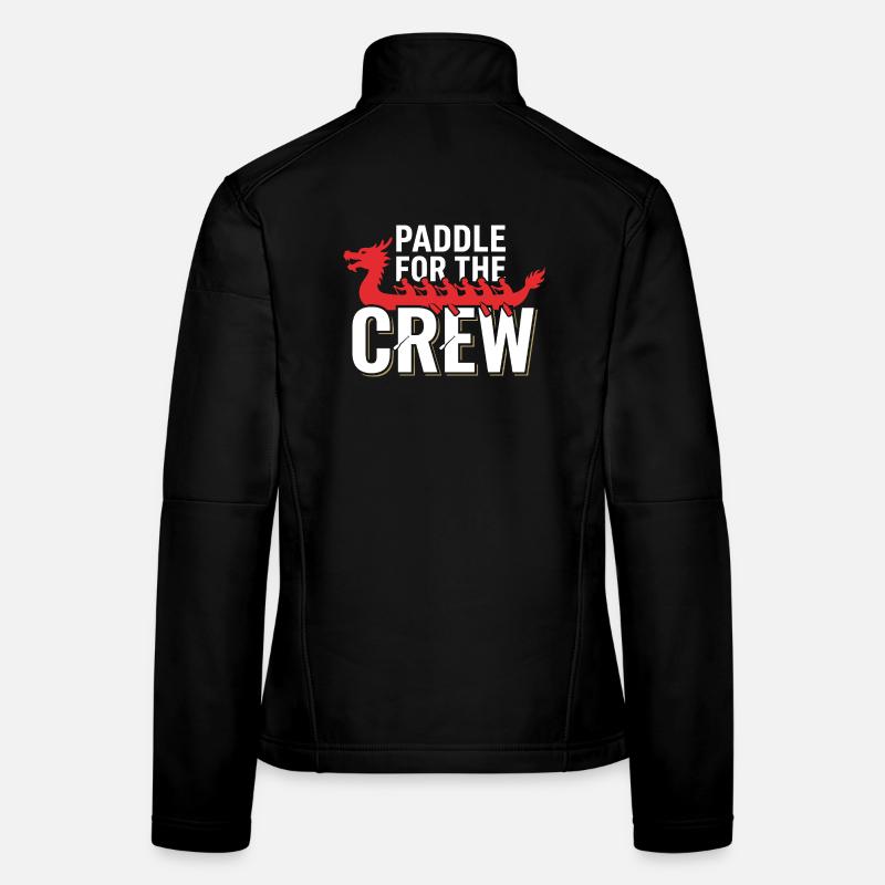 Dragon Boat Club Paddler Team Drachenboot Geschenk Frauen Softshelljacke