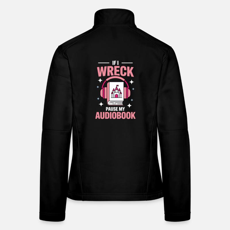 Novelty Höchbücher Geschenk Bücherwurm Frauen Softshelljacke