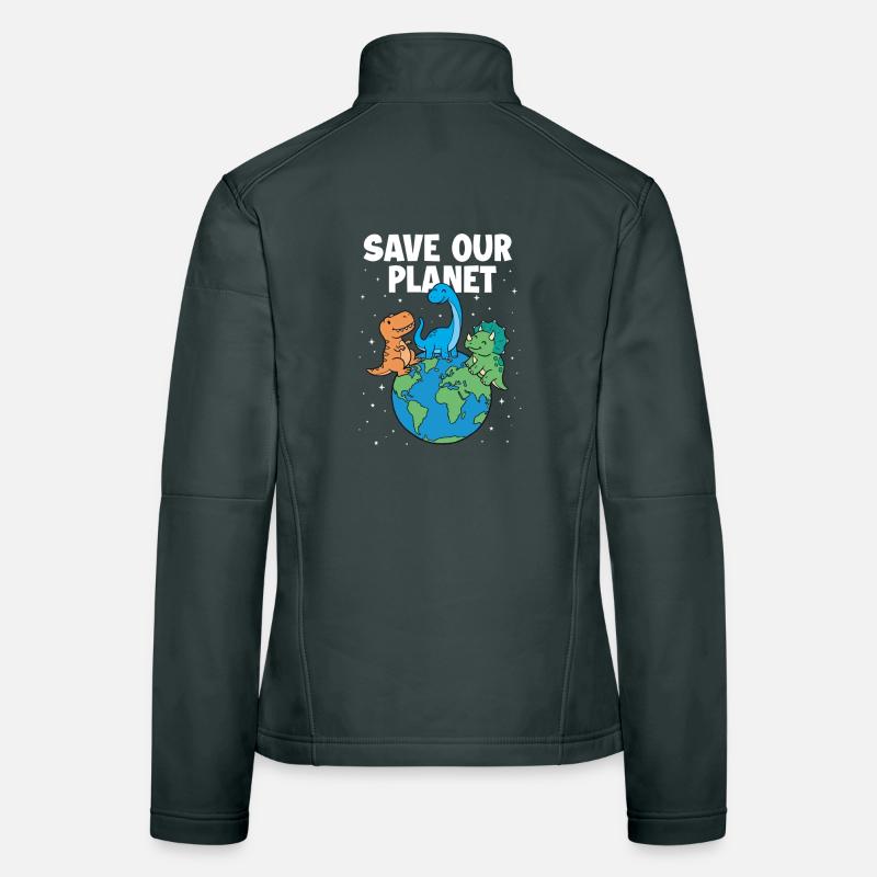 Save Our Planet Climate Environmental Women's Softshell Jacket