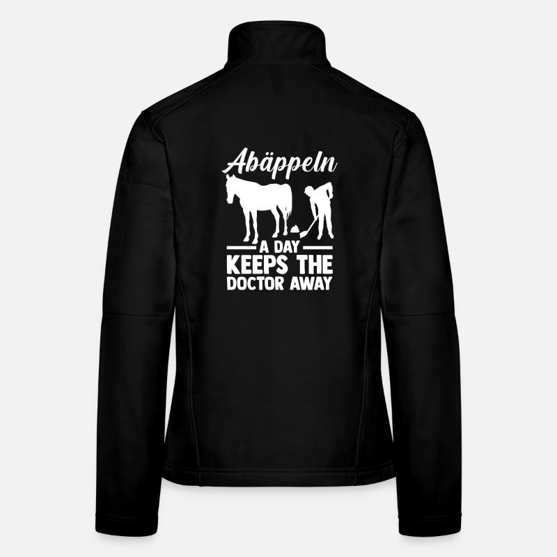 Équitation Amateurs de chevaux Écuries à cheval Chevaux Veste en tissu softshell Femme