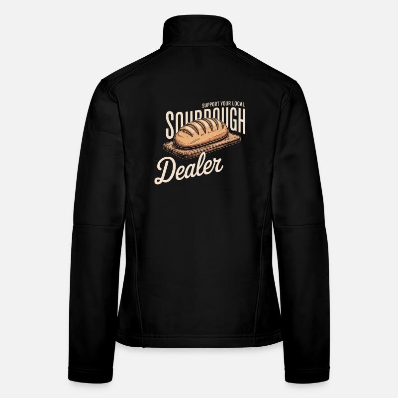 Sourdough Dealer Local Logo Women's Softshell Jacket