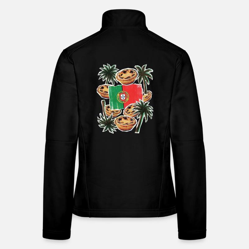 Portugal_Flagge_Toertchen Frauen Softshelljacke