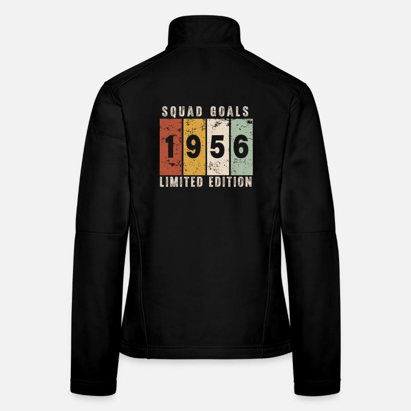 Anniversary 1956 - 70 years - Women's Softshell Jacket - black
