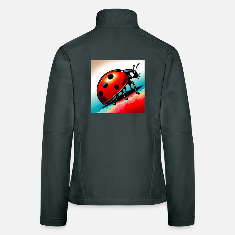 Marienkäfer Frauen Softshelljacke