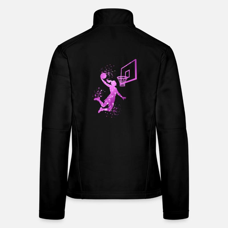 Basket-ball féminin Veste en tissu softshell Femme