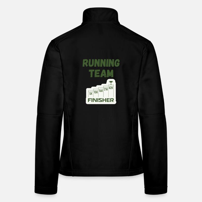 Running Team Frauen Softshelljacke