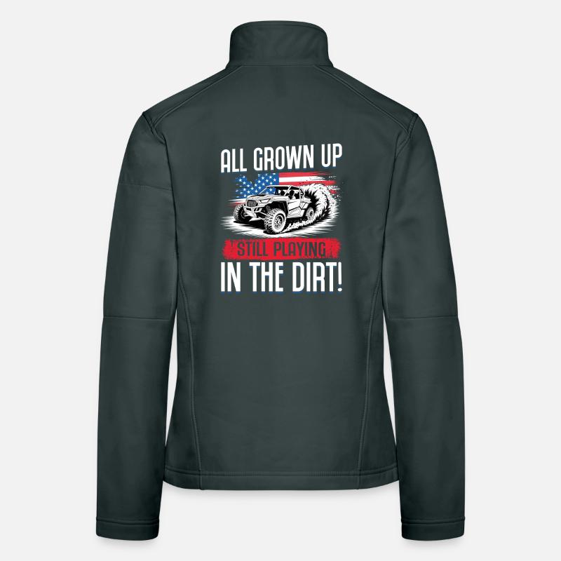 UTV Off Road Boy Men 4 Wheeler Side by side Frauen Softshelljacke