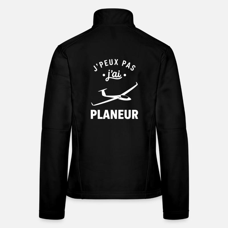 J'peux pas j'ai planeur Veste en tissu softshell Femme
