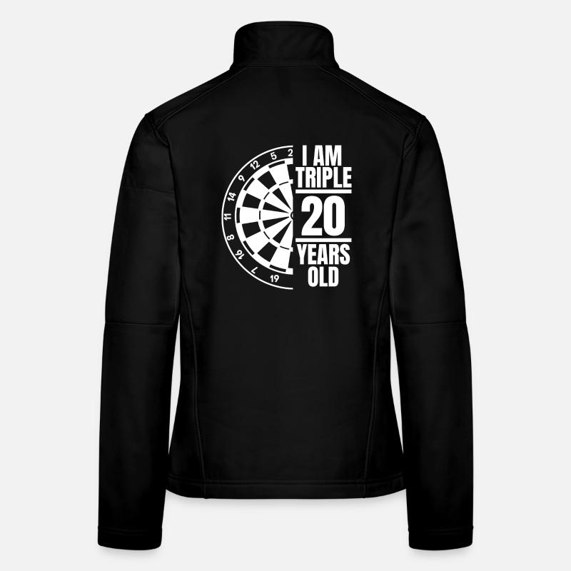 J’ai trois fois 20 ans Veste en tissu softshell Femme