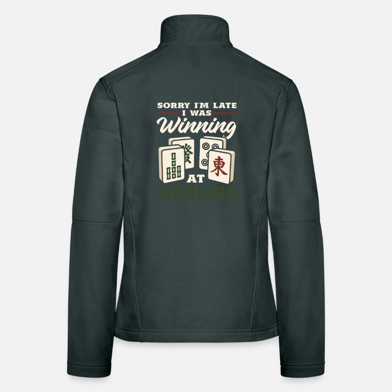 It's Mahjong Time Women's Softshell Jacket
